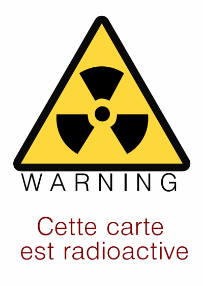 Carte radioactive